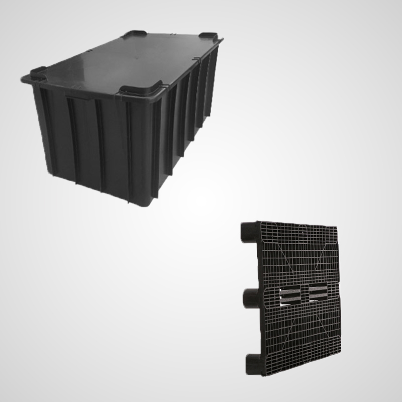 Pallets de Plástico e Caixas de Plásticas