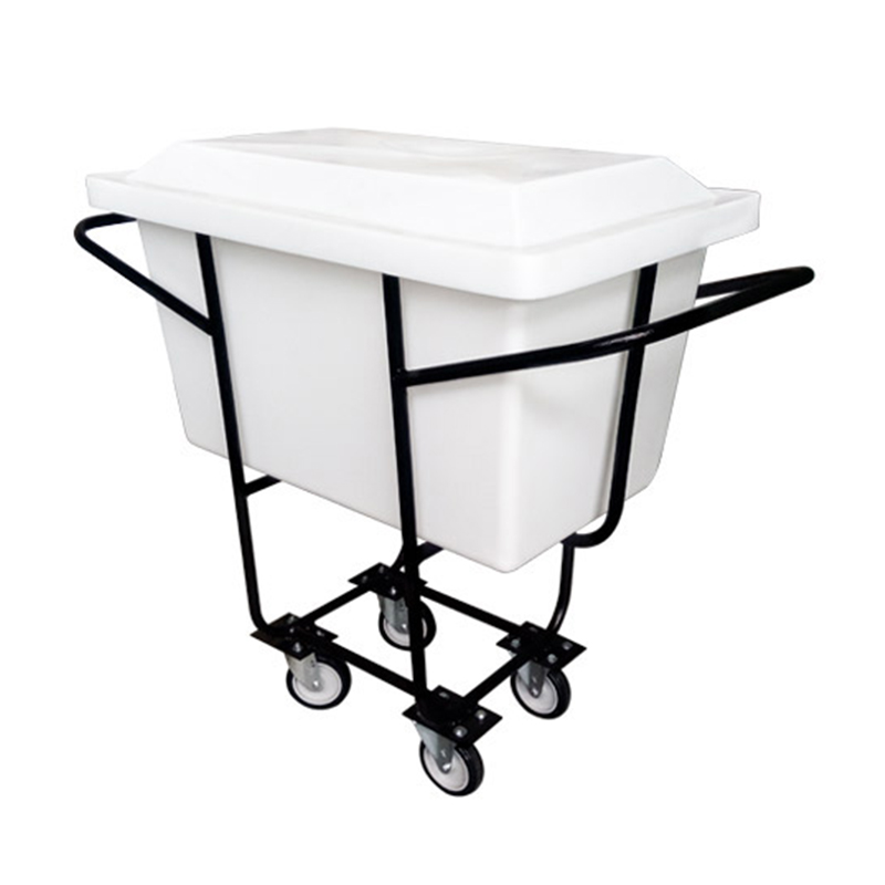 Carro Cuba 180 Litros com Estrutura Metálica e Tampa