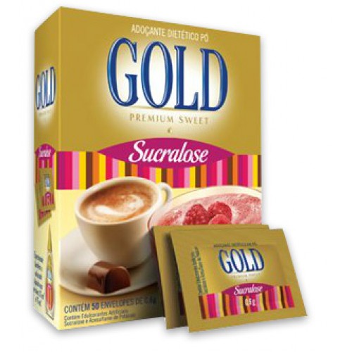 Adoçante Gold Sucralose em Sachê c/1000 unidades