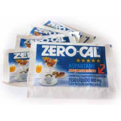 Adoçante Zero Cal em Sachê com 1000 unidades
