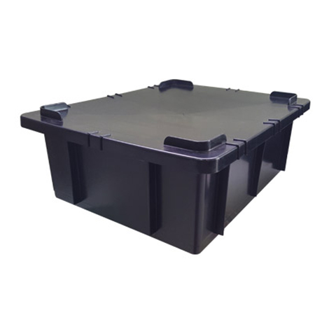 Caixa Plástica Fechada Com Tampa 15Litros Lar Plastico