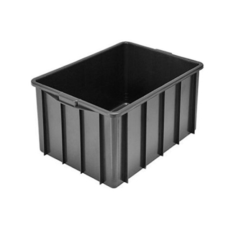 Caixa Plástica Fechada Sem Tampa 61 Litros Lar Plastico