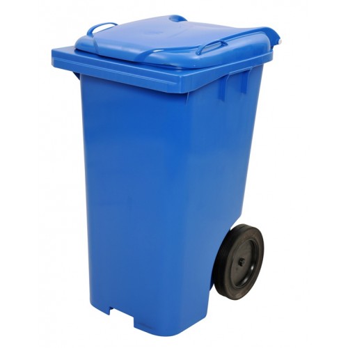Carrinho Container de Lixo 120Lt´s - Azul