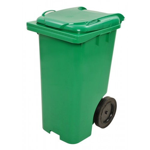 Carrinho Container de Lixo 120Lt´s - Verde
