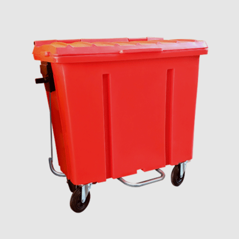 Carrinho Container de Lixo capacidade de 700Lt´s - Com Pedal