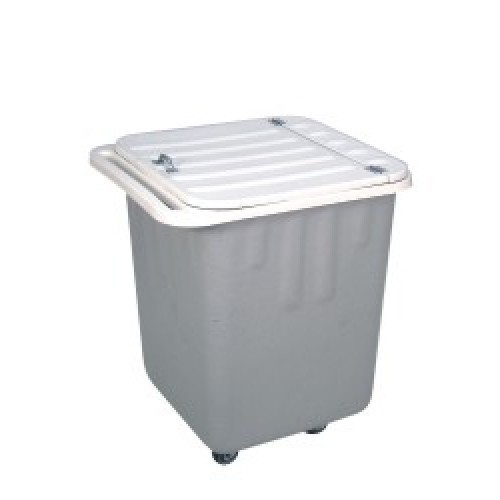 Carrinho de Limpeza Cuba Fibra de Vidro com Capacidade para 200 Litros e Dreno para Água