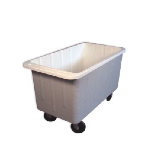 Carrinho de Limpeza Cuba Fibra de Vidro com Capacidade para 700 Litros sem Tampa