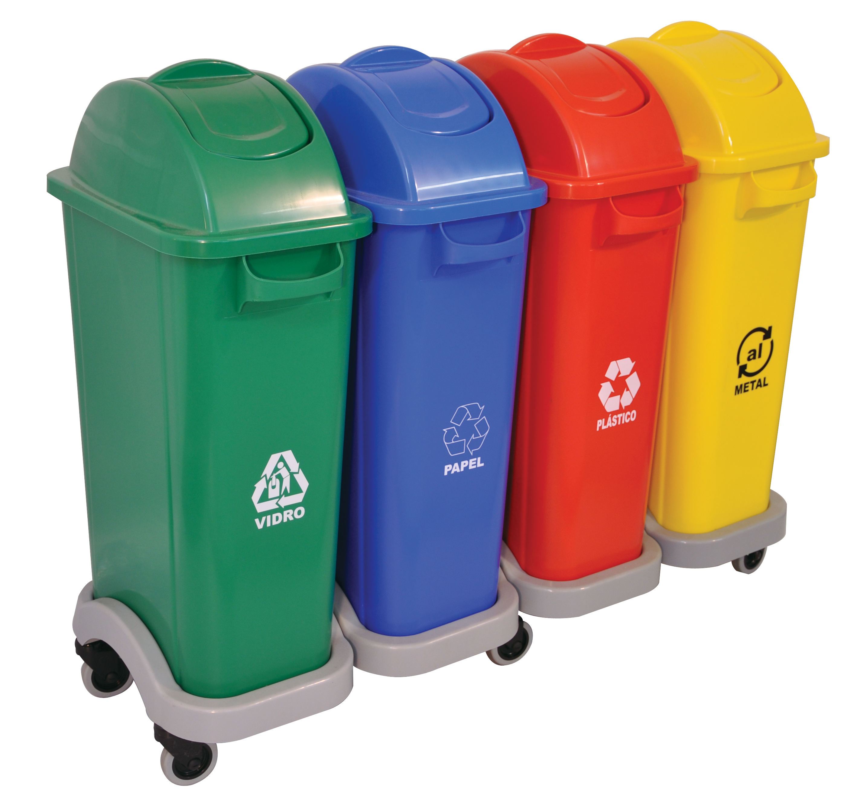 Coleção De lixo com Suporte 50litros