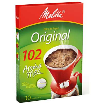 Filtro de Papel Coador Melitta Tamanho 102 c/30 unidades