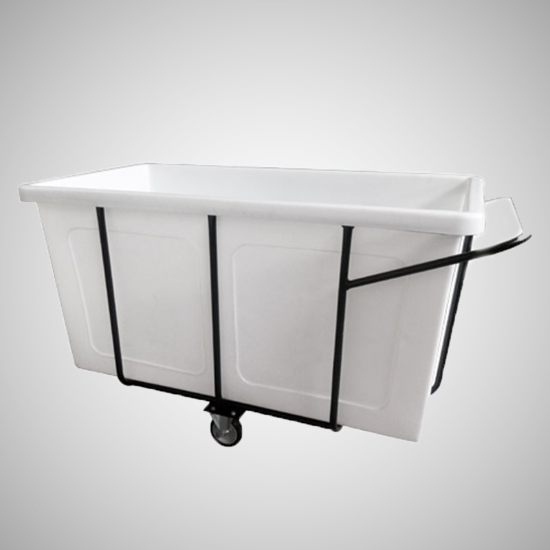 Lar Plásticos - Carro cuba 600Lts com Estrutura Metálica - Sem tampa