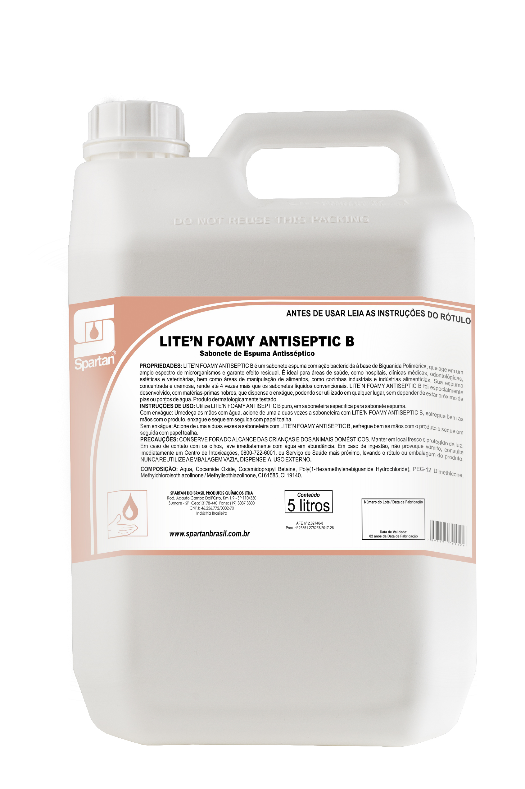 Lite  Foamy Antiseptic B-Spartan