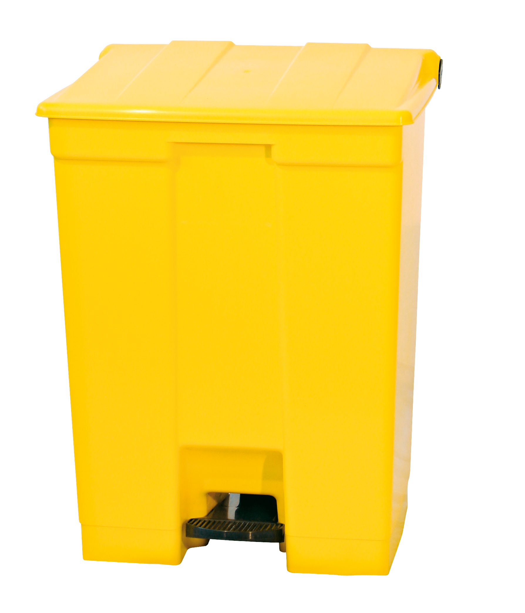 Lixeira com Pedal 30Lts Bralimpia - Amarela