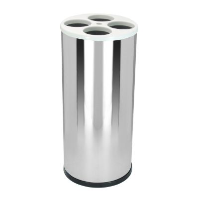 Lixeira De Copos De Água Em Aço Inox 22L JSN