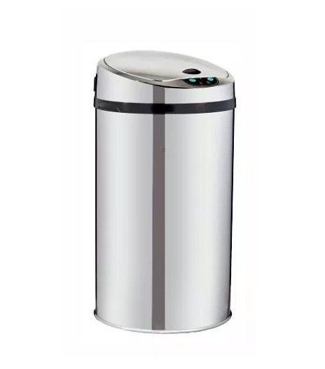 Lixeira em Inox Automática com Sensor 12Lts