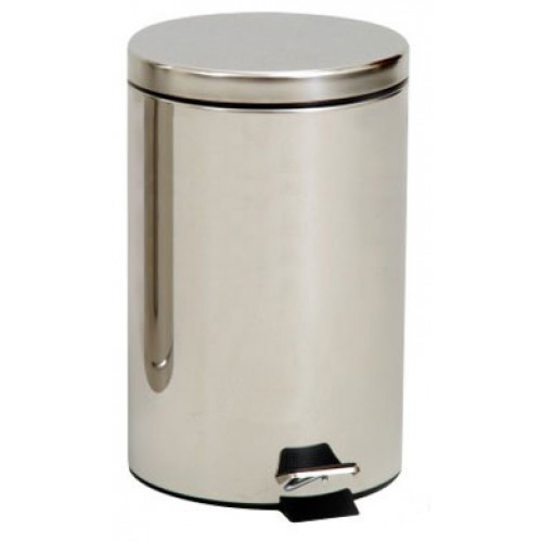 Lixeira em Inox com Pedal 20Lt´s com Cesto Interno