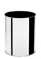 Lixeira sem tampa 24 x 30 Aço-Inox 15 Litros