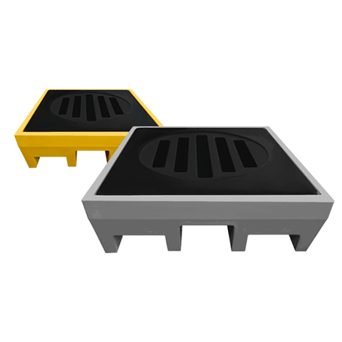 PALLETS DE CONTENÇÃO PARA 1 TAMBOR  100 Litros