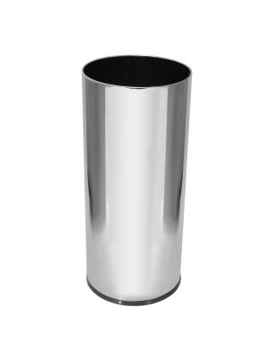 Porta Guarda-Chuva em Inox 50L 30x70cm c/ Bandeja Interna Removível