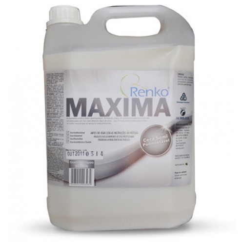 Renko - Cera Auto Brilho para Tratamento Piso - Semi Polimentável 5Lt´s