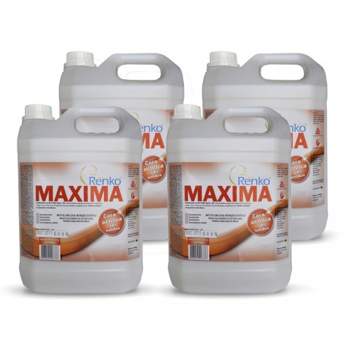 Renko - Cera Tratamento Piso Auto Brilho com Acabamento Acrílico 18% 4x5Lt´s