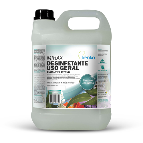 Renko - Desinfetante Alta Diluição 5Lts Eucalipto