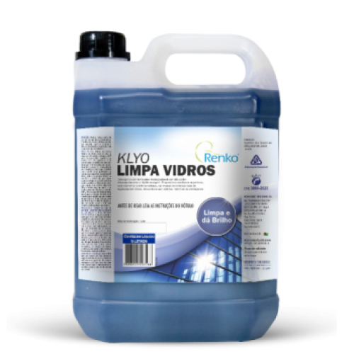Renko - Limpa Vidros 5Lts Concentrado - Não Precisa de Enxague