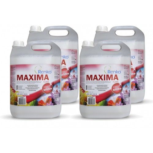 Renko - Limpador e Restaurador de Brilho para Tratamento de Piso - Fragrância Floral