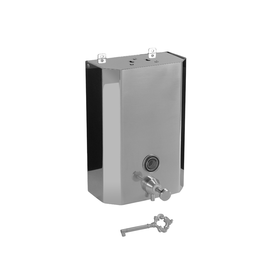 Saboneteira Em Aço Inox Com Fechadura JSN