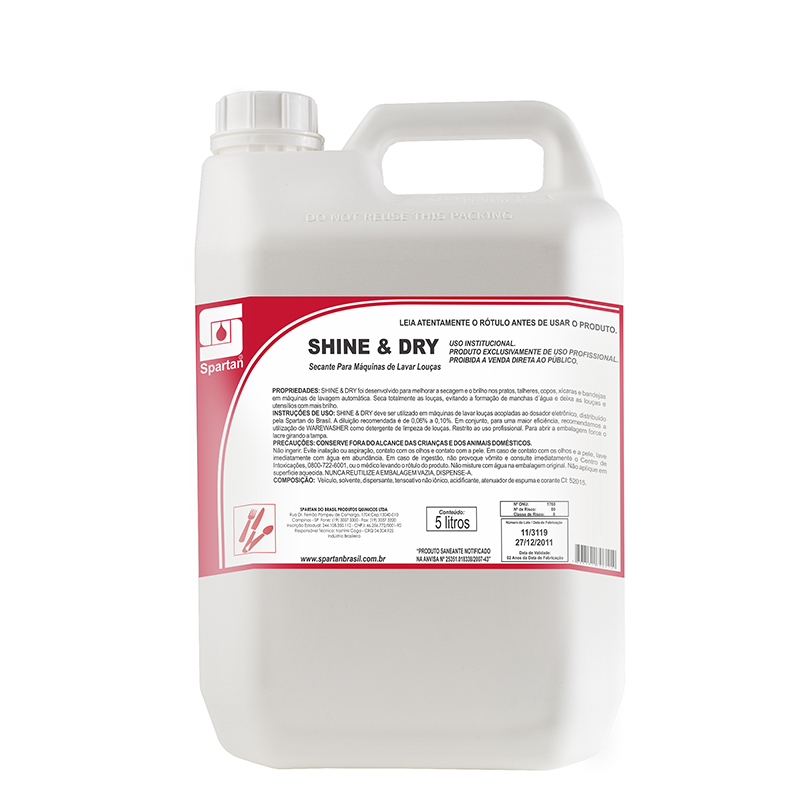 Shine e Dry Spartan
