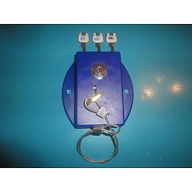 Trava para Carrinho de Compras para Condominio - Modelo Chave