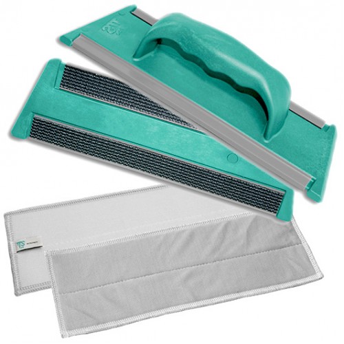 TTS - Limpador de Vidros Clean Glass - Acompanha 1 Refil Microfibra