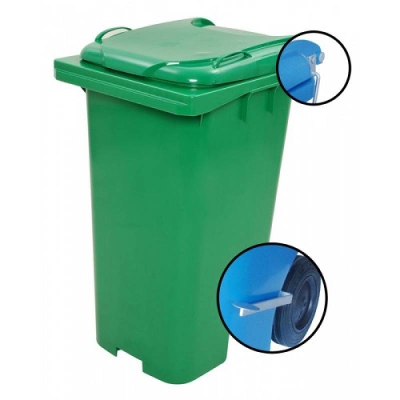 Coletor de Lixo 120Lts Vitória - Coletores de Lixo com Rodas