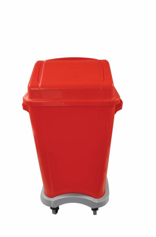 Coletores de Lixo com Tampa Basculante Preço Salvador - Coletor de Lixo Grande
