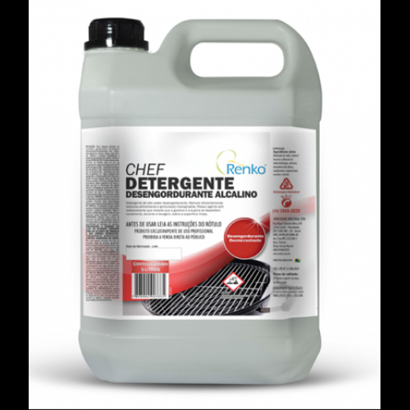 Comprar Detergente Profissional para Restaurante Natal - Desinfetante Concentrado para Fazer 50 Litros