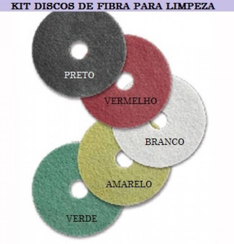 Discos de Limpeza para Enceradeira Rio Branco - Disco Preto para Enceradeira