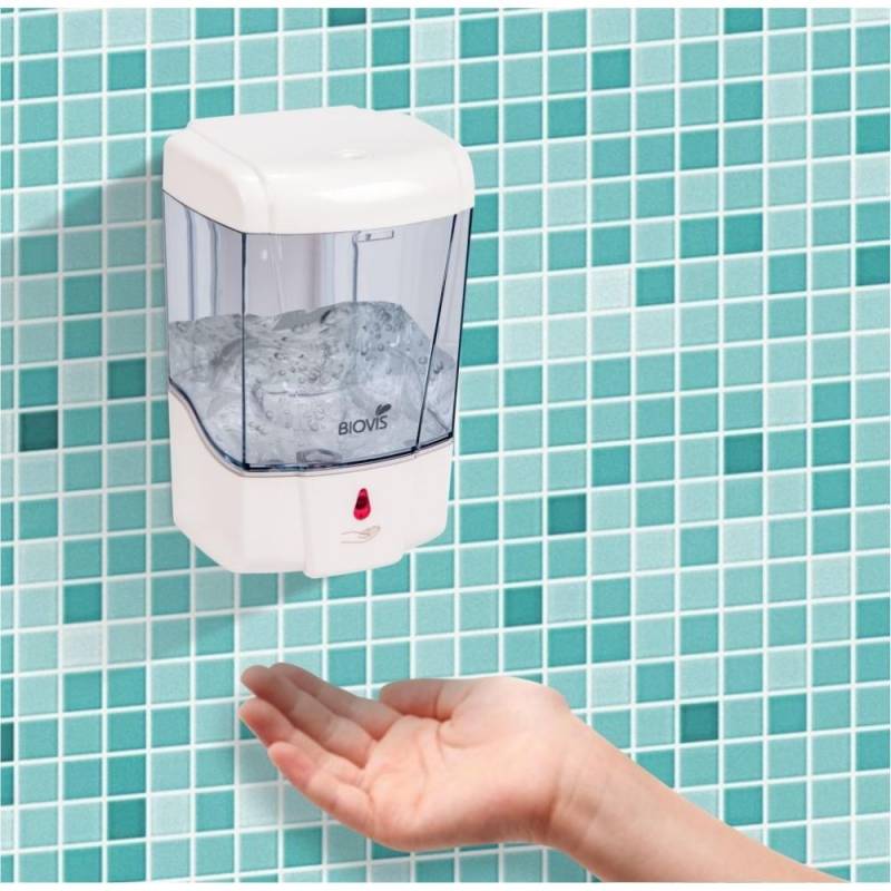 Distribuidor de Saboneteira Automática com Sensor Natal - Saboneteiras para Banheiro Público em Inox
