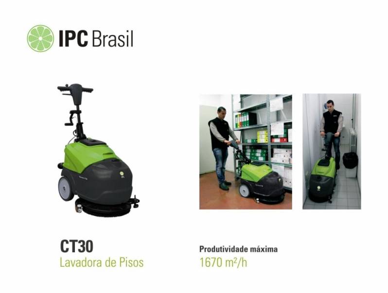 Lavadora de Piso Automática Preço Palmas - Lavadoras Automáticas de Piso Ipc