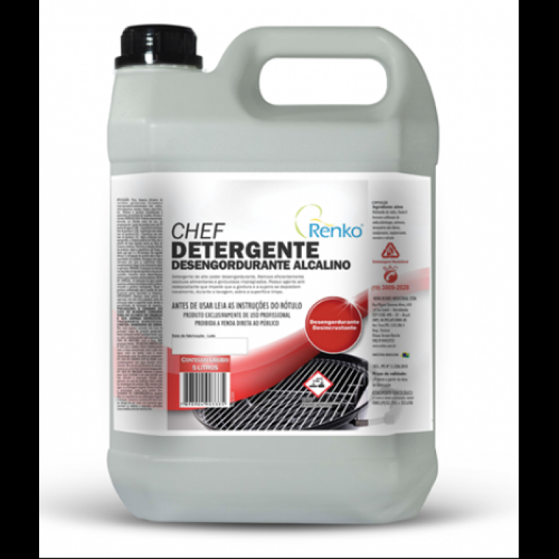 Quanto Custa Detergente Profissional Alcalino Boa Vista - Detergentes Limpeza Profissional