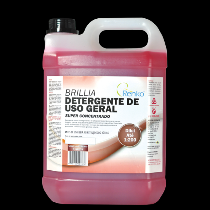 Quanto Custa Detergente Profissional Concentrado Belém - Desinfetante Floral 5 Litros