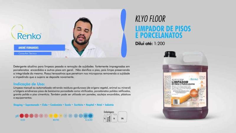 Quanto Custa Limpador e Restaurador de Pisos Manaus - Limpador Clean By Peroxy