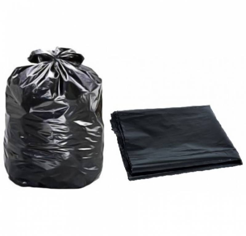 Saco de Lixo Preto Preço Campo Grande - Saco de Lixo para Coleta Seletiva