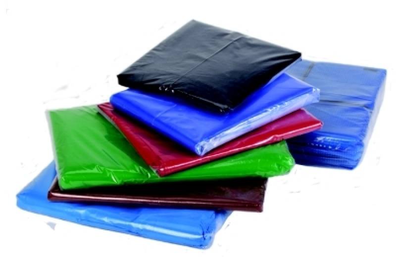 Sacos de Lixo Azul Rio Branco - Saco de Lixo 20lts