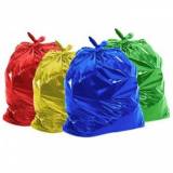 quanto custa saco de lixo vermelho Belo Horizonte
